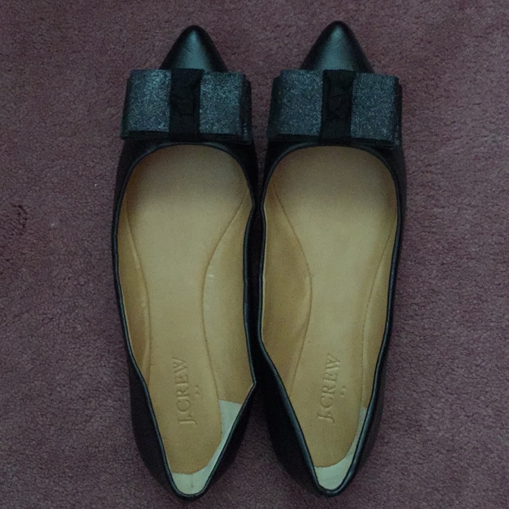 Black JCrew Flats